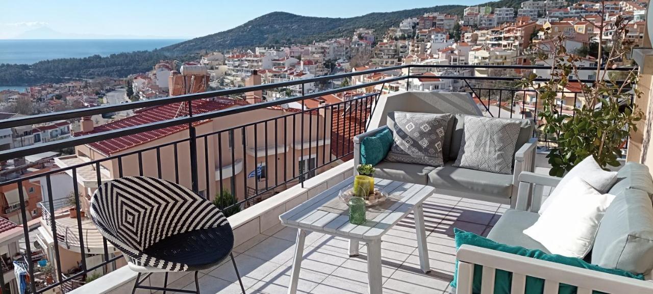 Apartamento Sea Aura Kavala Exterior foto