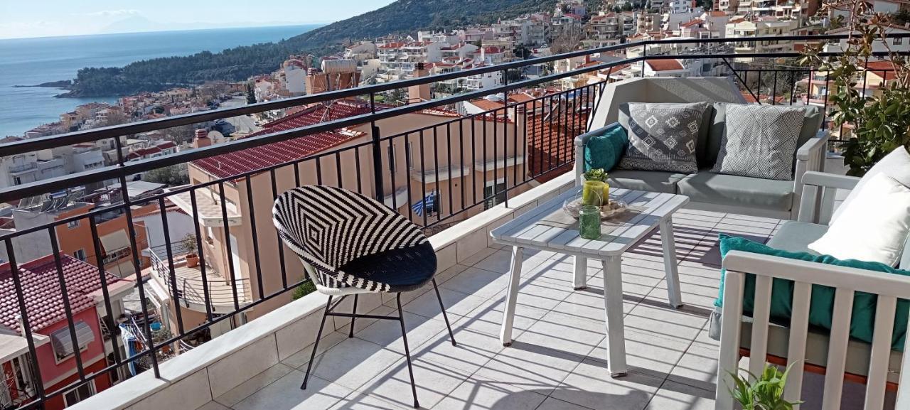 Apartamento Sea Aura Kavala Exterior foto